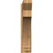 Ekena Millwork Imperial Slat Rough Sawn Outlooker, Western Red Cedar, 8"W x 34"D x 38"H OUT08X34X38IMP06RWR - alternate 3